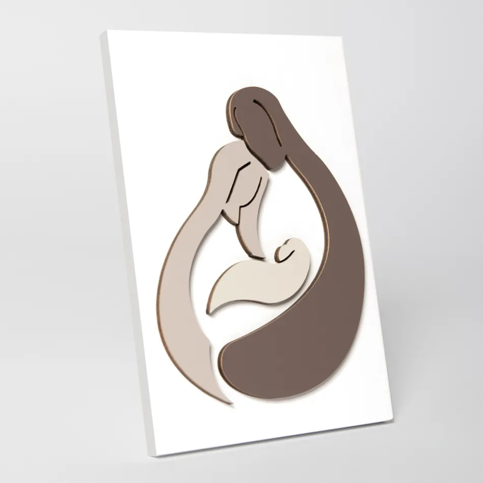 Cuadro con la Representación del Adviento Made in Italy - Lollipop Viadurini