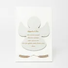 Imagen grabada con láser de un ángel bendito Made in Italy - Alain Viadurini