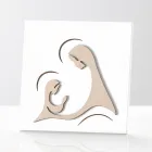 Cuadro que Representa la Aparición del Arcángel a la Virgen Made in Italy - Abu Viadurini