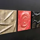 Cuadro abstracto de diseño pintado a mano Moma de Viadurini Decor Viadurini