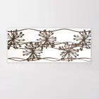 Cuadro con Anémonas Hecho con Láser Made in Italy - Tomoko Viadurini