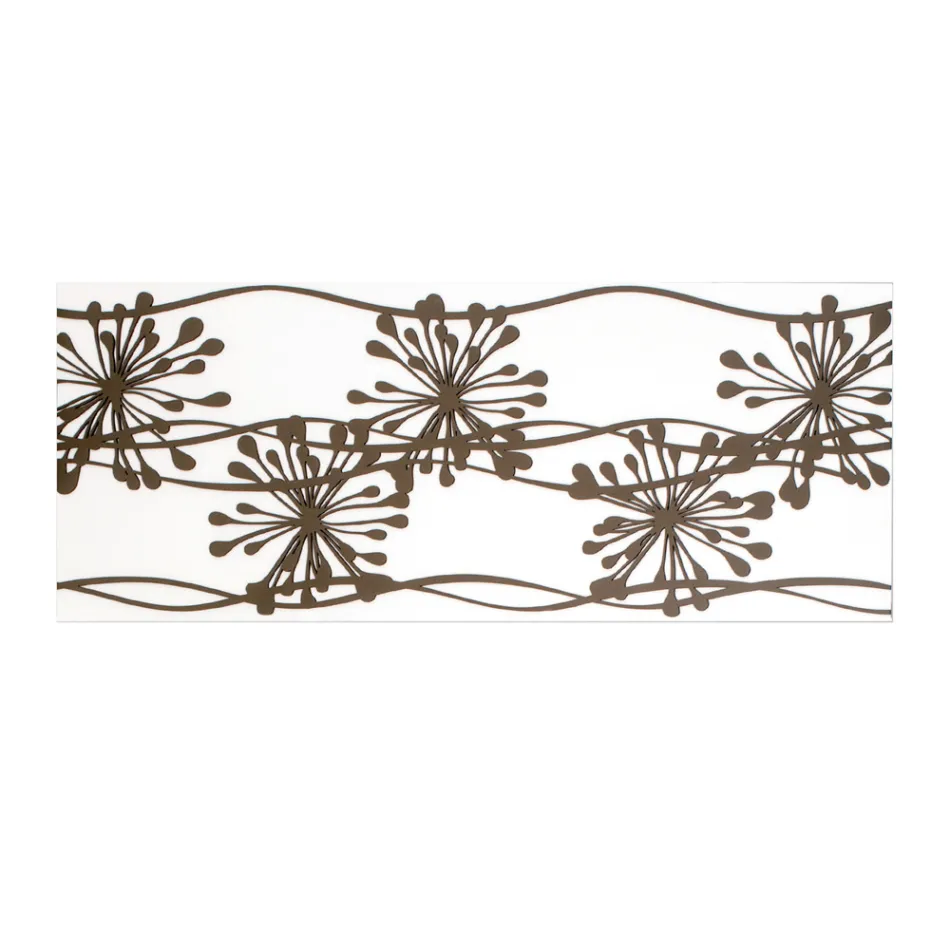 Cuadro con Anémonas Hecho con Láser Made in Italy - Tomoko Viadurini