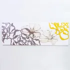 Cuadro con Flores de Peonía Hecho con Láser Made in Italy - Freya Viadurini