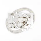 Cuadro Grabado con Láser con el Beso de María a Jesús Made in Italy - Sylvie Viadurini