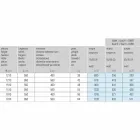 Radiador de acero hidráulico de diseño moderno 6 Mide hasta 1220 W - Máscara Viadurini