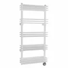 Radiador eléctrico de diseño de pared vertical moderno de hasta 700 vatios - Estante Viadurini