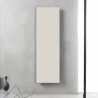 Radiador eléctrico vertical Minimal Design Acero Gris pizarra 700 W - Hielo Viadurini
