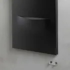 Radiador hidráulico vertical de diseño moderno de acero de hasta 850 W - Corte Viadurini