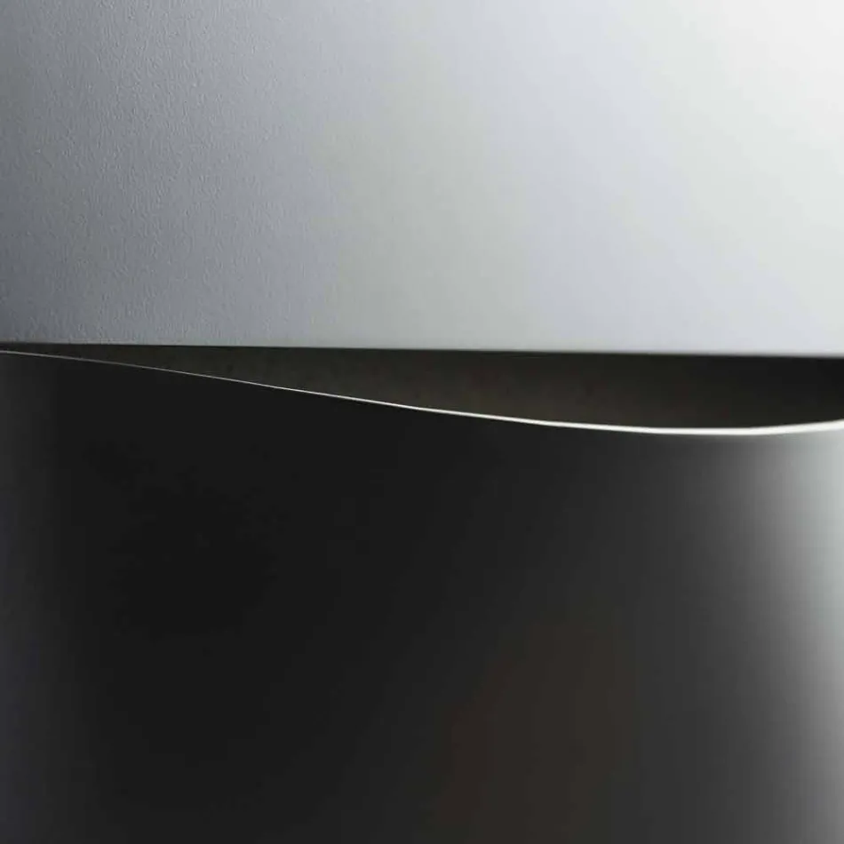 Radiador hidráulico vertical de diseño moderno de acero de hasta 850 W - Corte Viadurini