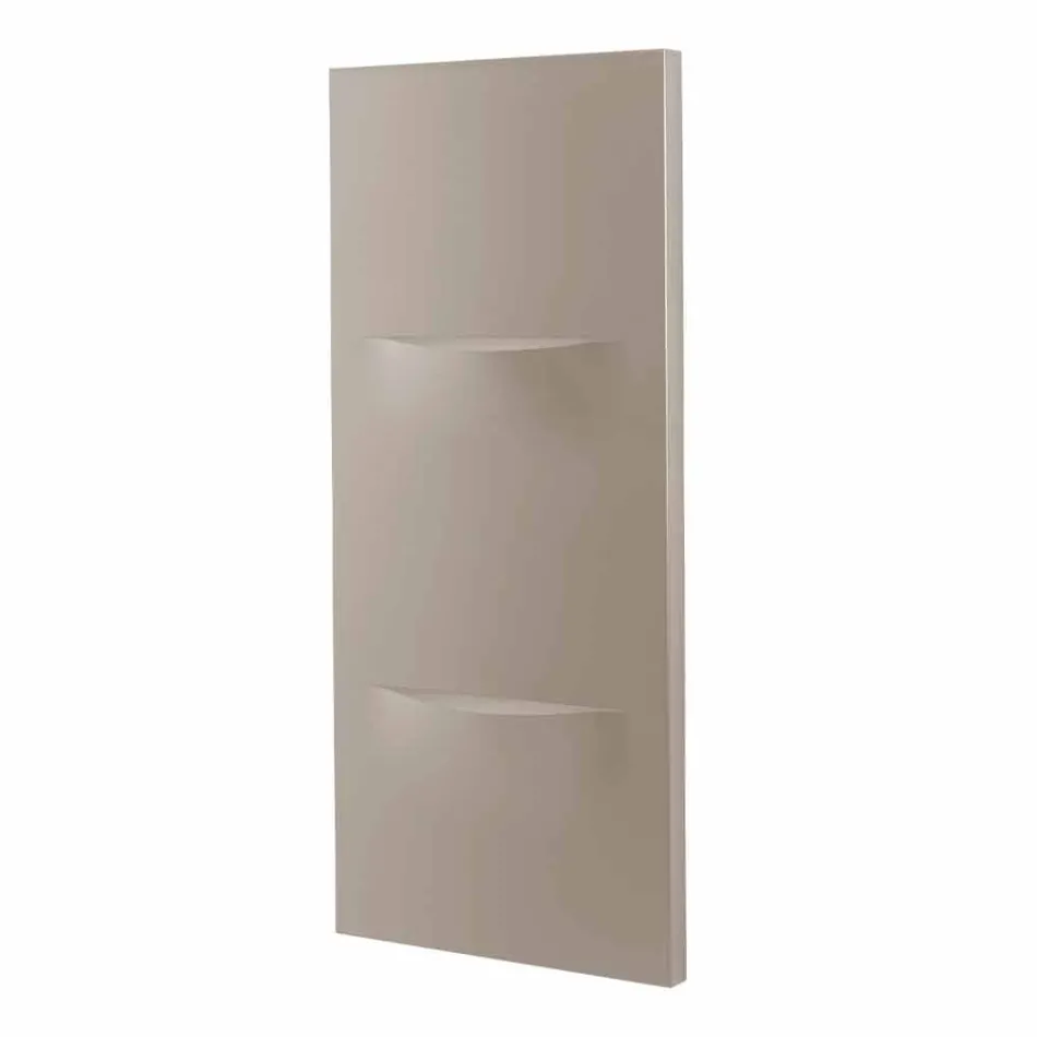 Radiador hidráulico vertical de diseño moderno de acero de hasta 850 W - Corte Viadurini