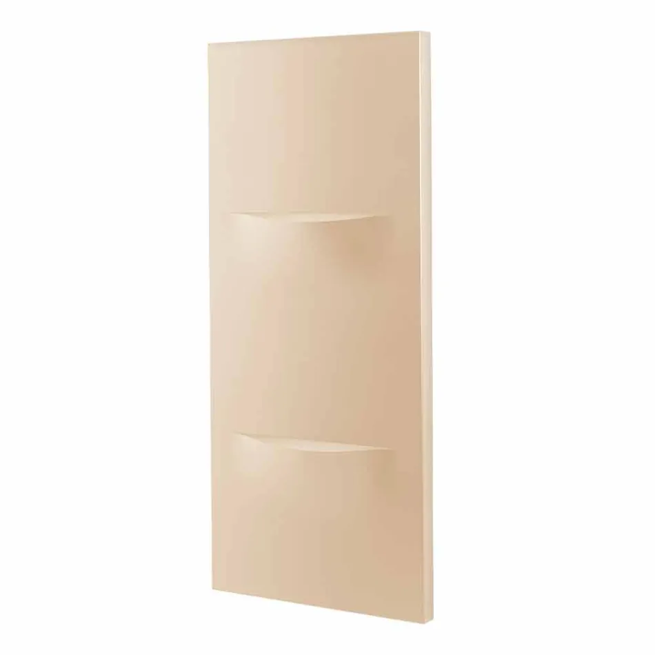 Radiador hidráulico vertical de diseño moderno de acero de hasta 850 W - Corte Viadurini