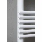 Calentador de toallas de radiador horizontal en diseño de acero 750 W - Nibbio Viadurini