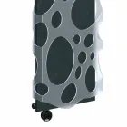 Radiador de diseño vertical eléctrico moderno de hasta 903 W - Scuba Viadurini