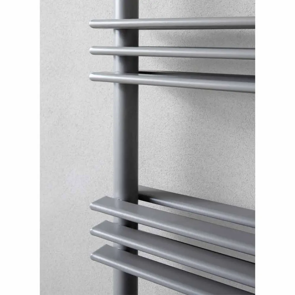 Radiador de pared vertical de diseño moderno de hasta 530 vatios - Estante Viadurini