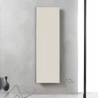 Radiador de diseño vertical en acero blanco grisáceo hasta 839 W - hielo Viadurini