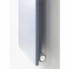 Radiador de diseño vertical en acero gris pizarra hasta 626 W - Hielo Viadurini