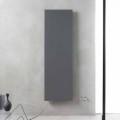 Radiador de diseño vertical en acero gris pizarra hasta 626 W - Hielo