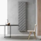Radiador de pared hidráulico vertical de diseño moderno de hasta 898 vatios - aire Viadurini