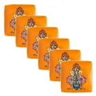 Cuencos de porcelana cuadrados planos con diseño del alfabeto de Rosenthal Versace, 6 unidades - Alfabeto Viadurini