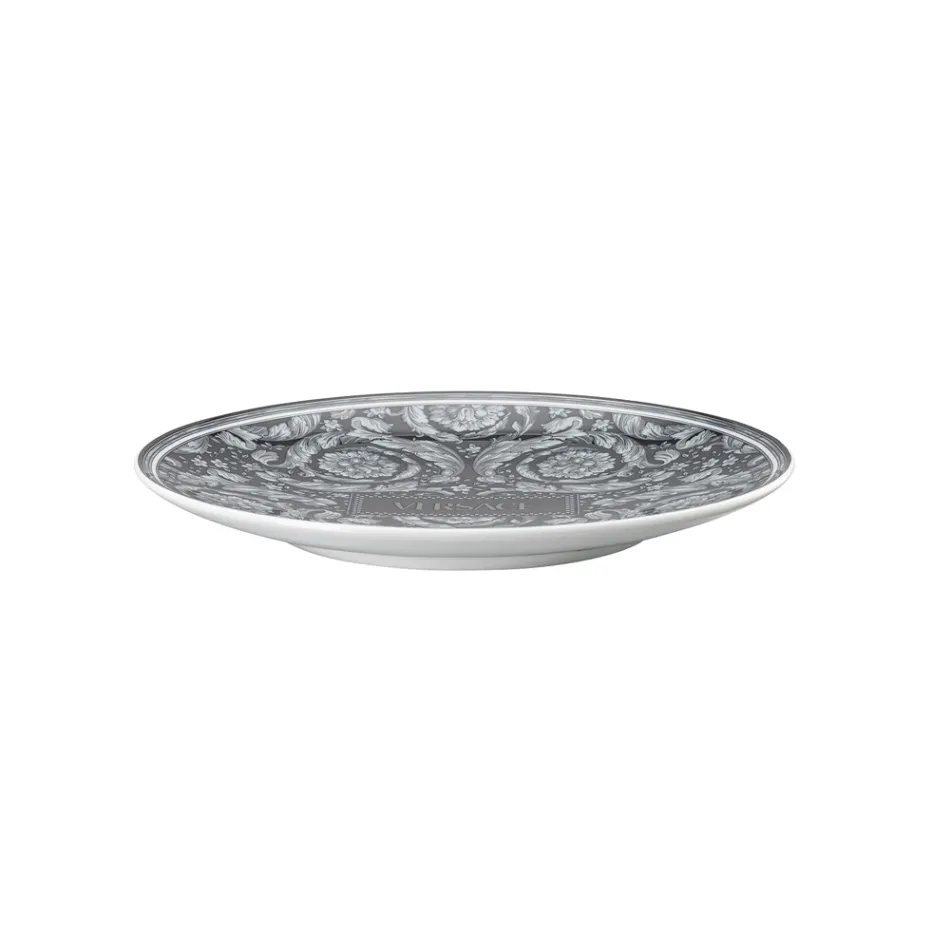 Rosenthal Versace Barocco 4 platos llanos diámetro 17 cm en porcelana - Barroco Viadurini