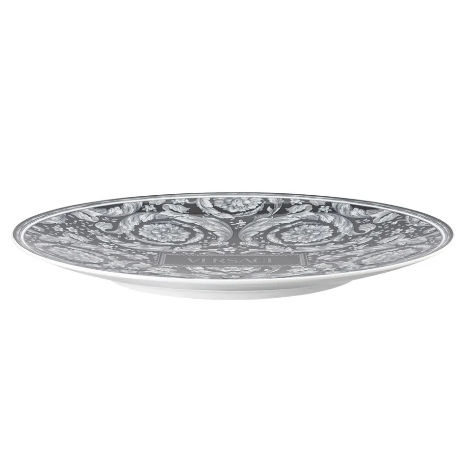 Plato para mesa barroco Rosenthal Versace de porcelana de 33 cm de diámetro - Barroco Viadurini