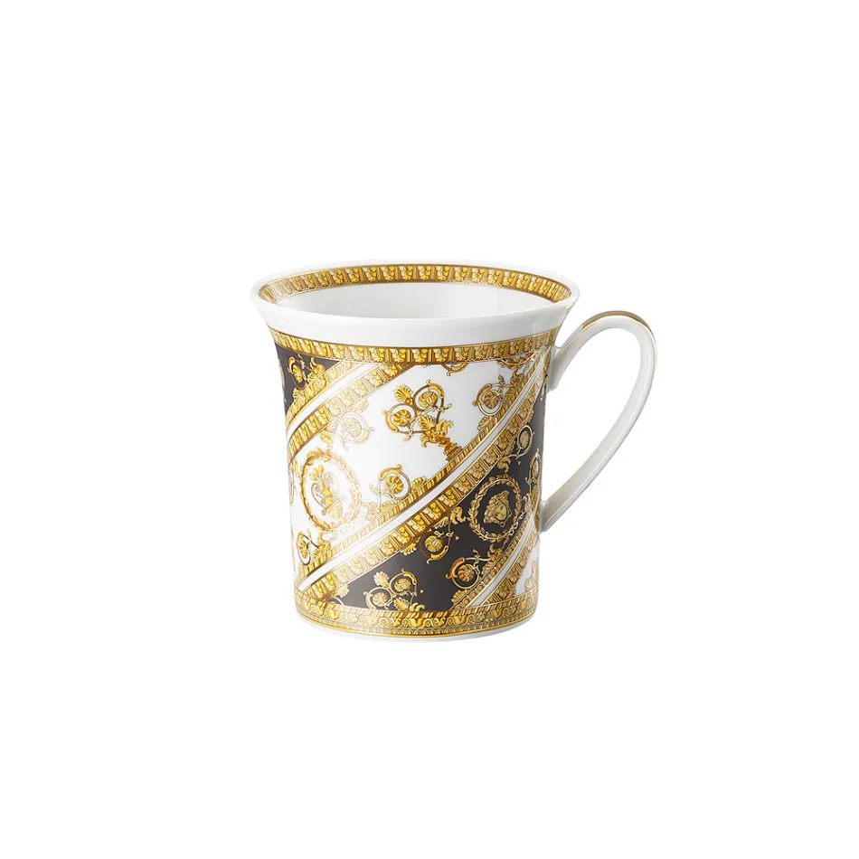 Rosenthal Versace I Love Baroque 4 vasos con asa de porcelana - Barroco Viadurini