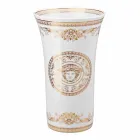 Rosenthal Versace Medusa Gala diseño jarrón de porcelana h 34cm Viadurini