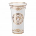 Rosenthal Versace Medusa Gala diseño jarrón de porcelana h 34cm