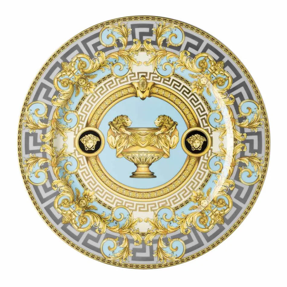Plato portavasos Rosenthal Versace Prestige Gala Diámetro 33 cm - Prestige Viadurini