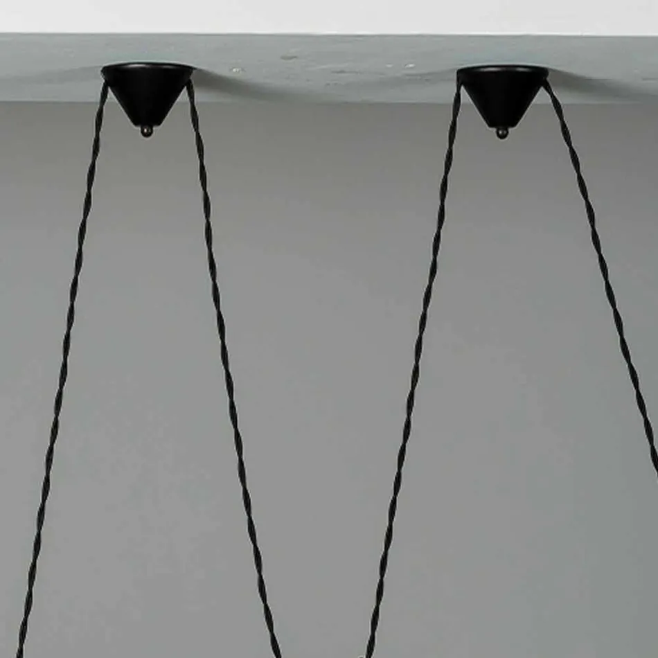 Rosetón de cerámica para lámparas composición Battersea 975ST - Toscot Viadurini