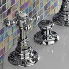 Grifo para bidé vintage de latón con salida interna - Elisea Viadurini