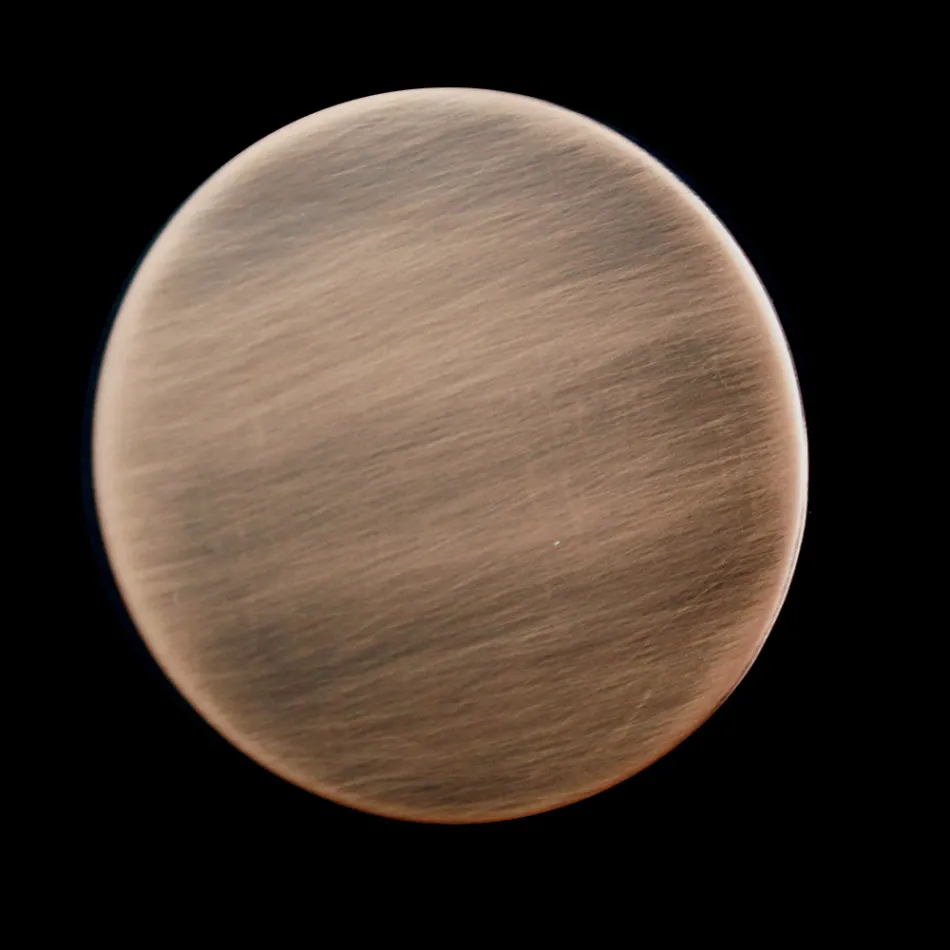 Grifo para lavabo alto vintage de latón con 3 orificios Made in Italy - Klarisa Viadurini