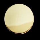 Grifo para lavabo de diseño vintage con 3 orificios en latón Made in Italy - Ursula Viadurini