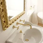 Grifos para lavabo/fregadero de pared vintage y de diseño Made in Italy Viadurini