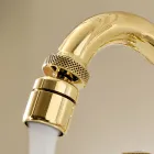 Grifo para bidé vintage de 3 orificios de latón vintage Made in Italy - Ursula Viadurini