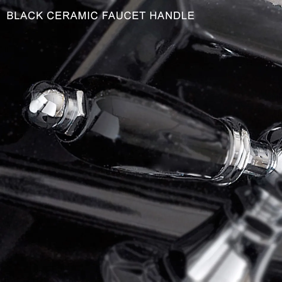 Grifo para bidé clásico de un solo orificio con palancas de latón hechas a mano - Noriana Viadurini