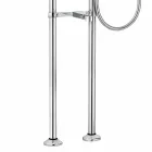 Grifo clásico para bañera sobre columnas de latón Made in Italy - Enriko Viadurini