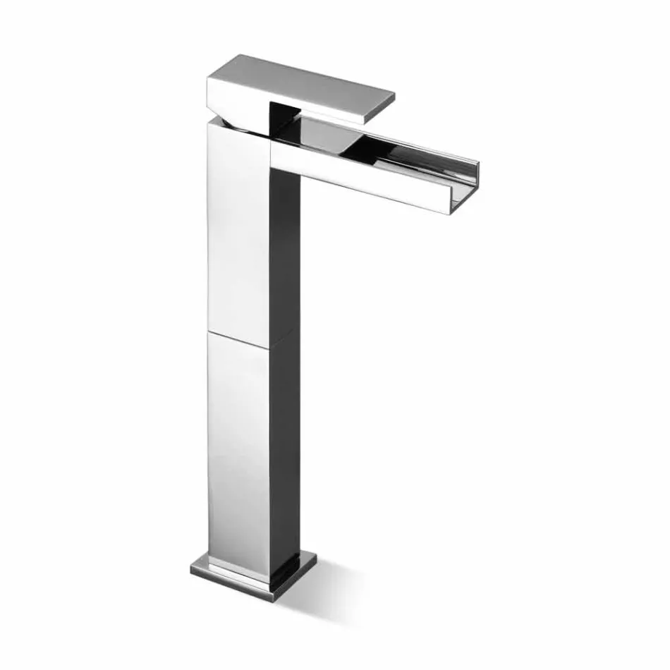 Grifo monomando para lavabo de diseño con extensión de 13 cm Made in Italy - Bibo Viadurini