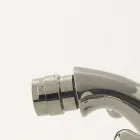 Grifo para bidé de latón de un orificio con desagüe estilo clásico - Ercolina Viadurini