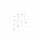 Grifo para lavabo de baño monomando de diseño en latón Made in Italy - Binsu Viadurini