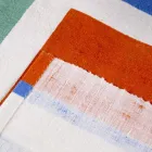 Corredor de cáñamo pintado a mano, pieza única de arte italiano - Marcas Viadurini