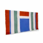 Corredor de cáñamo pintado a mano, pieza única de arte italiano - Marcas Viadurini