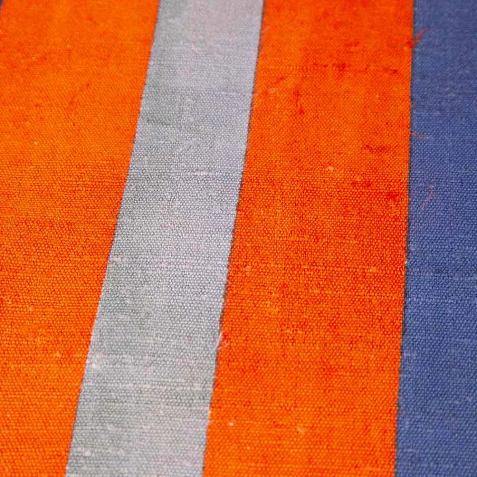 Runner of Italian Art producido y pintado a mano en una pieza única de cáñamo - Marcas Viadurini