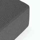 Lounge de esquina de diseño moderno al aire libre en tela Homemotion - Benito Viadurini