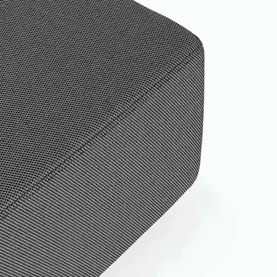 Lounge de esquina de diseño moderno al aire libre en tela Homemotion - Benito Viadurini