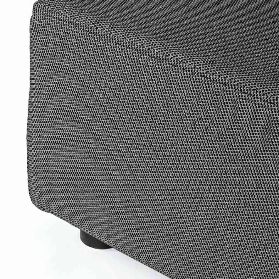 Lounge de esquina de diseño moderno al aire libre en tela Homemotion - Benito Viadurini