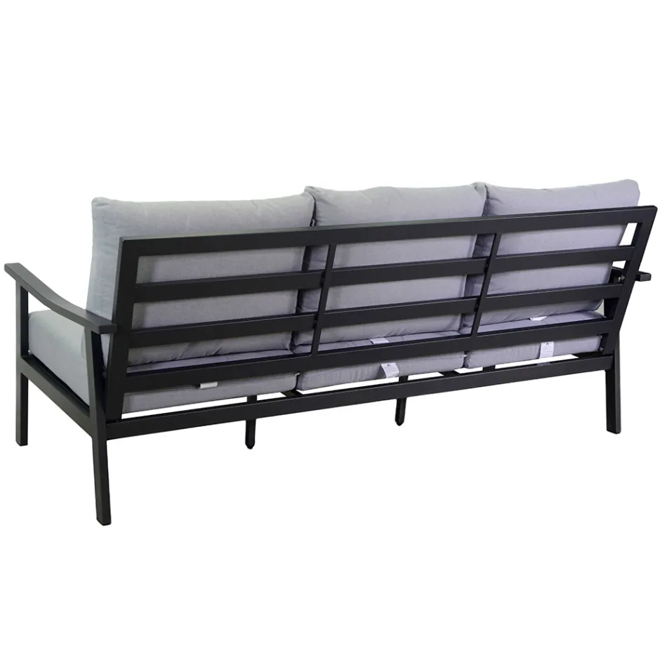 Salón compuesto por 1 sofá, 2 sillones y 1 mesa de centro - Entrada Viadurini