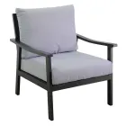 Salón compuesto por 1 sofá, 2 sillones y 1 mesa de centro - Entrada Viadurini