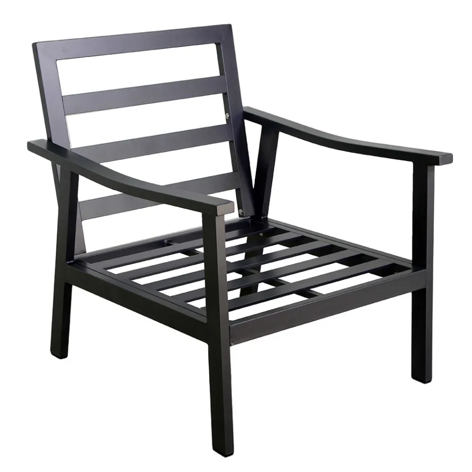 Salón compuesto por 1 sofá, 2 sillones y 1 mesa de centro - Entrada Viadurini