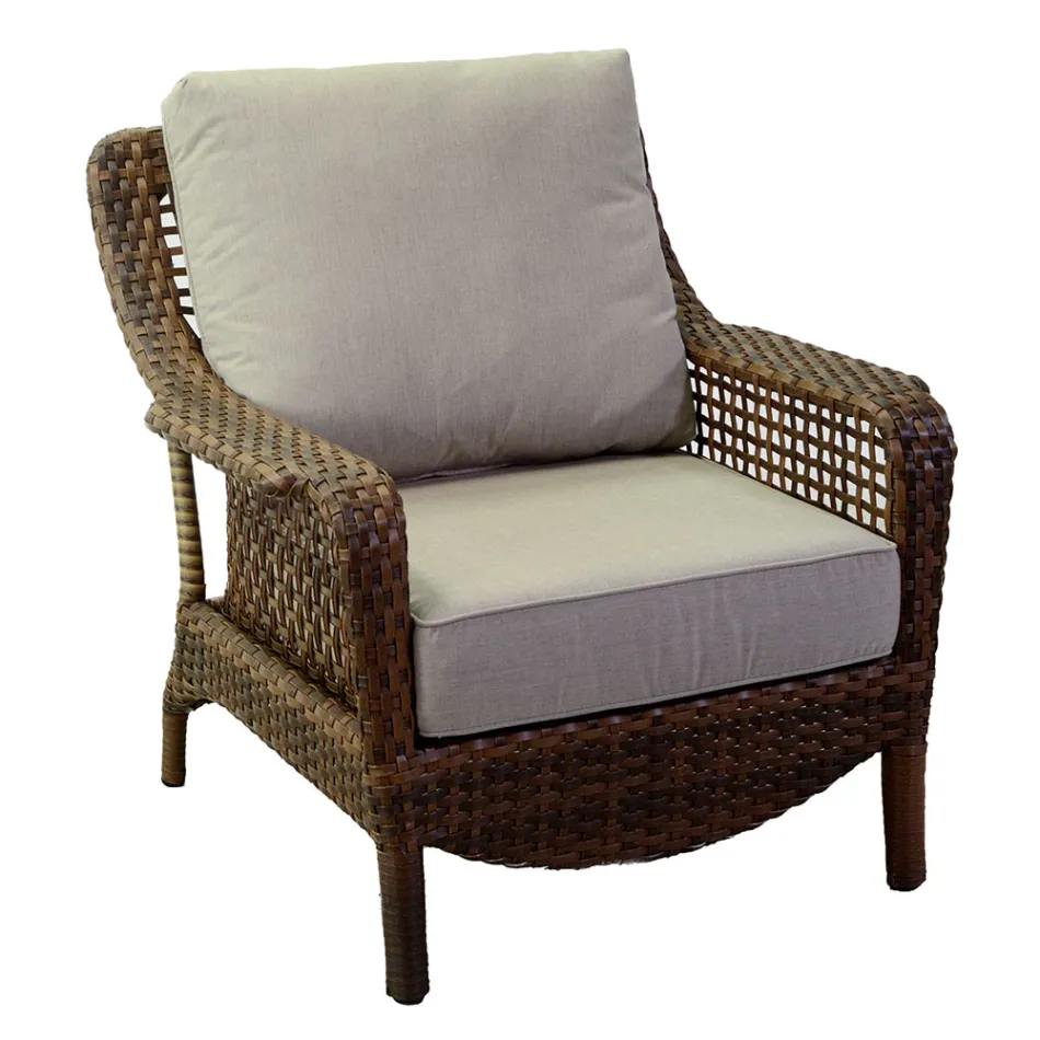 Salón compuesto por 2 sillones, 1 sofá y 1 mesa de centro - sombrilla Viadurini